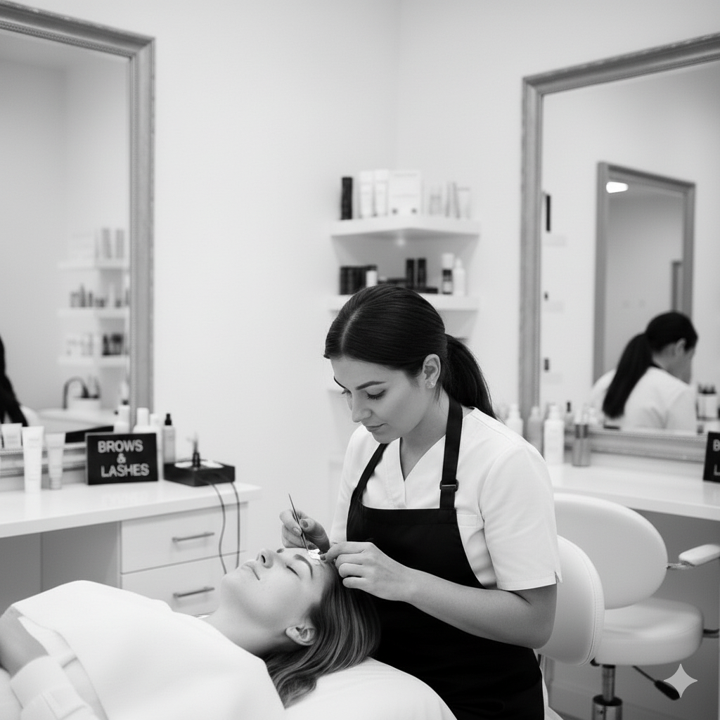 Kulmudele ja ripsmetele spetsialiseerunud ilusalong